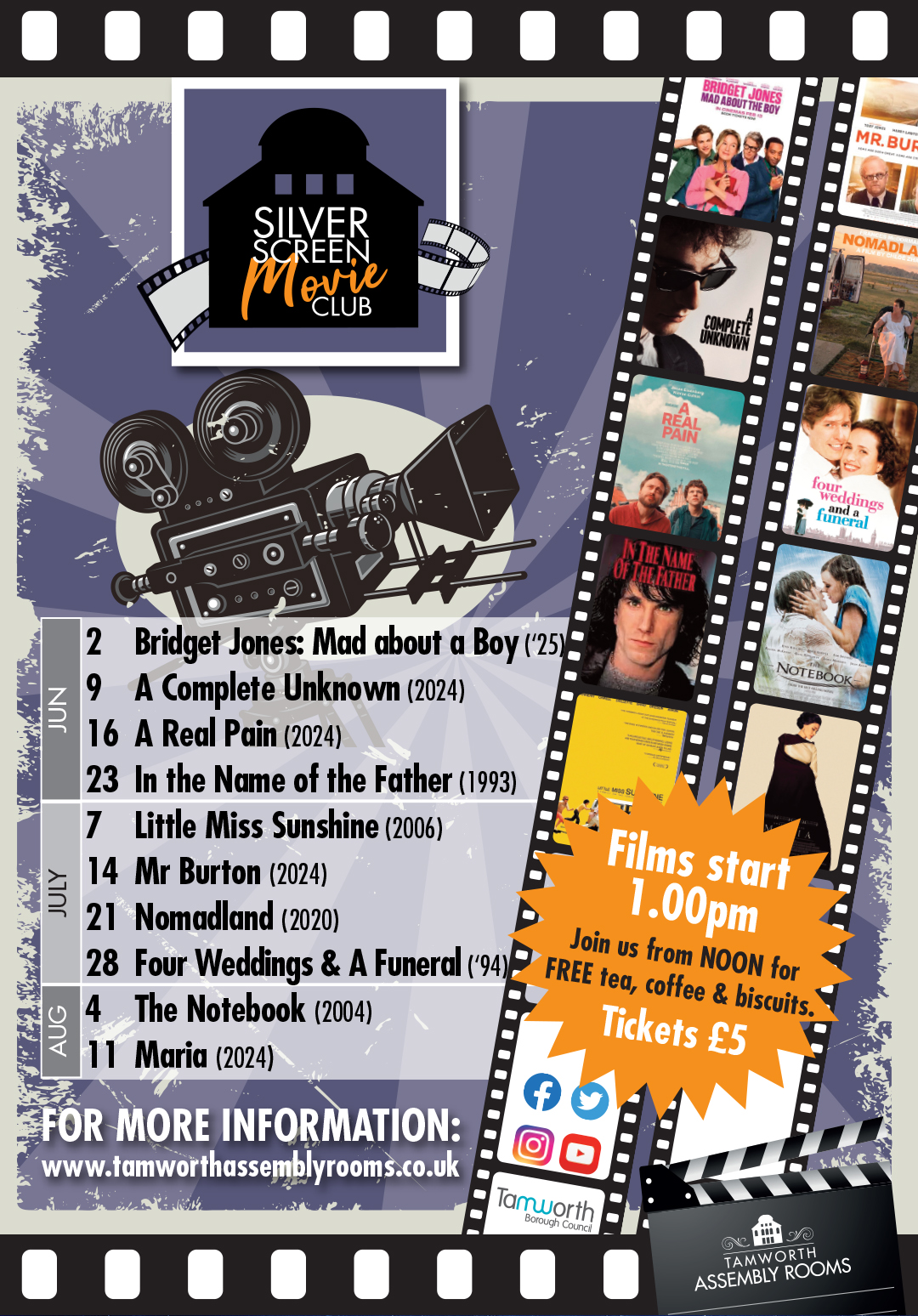 Silver Screen Tamworth Assembly Rooms