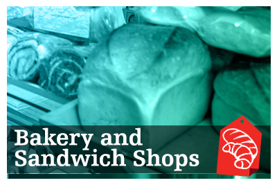 bakery and sandwich shops