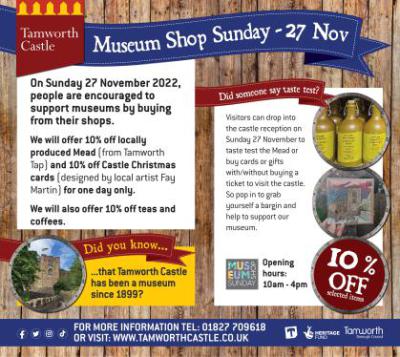 Museum Shop Day Tamworth Castle