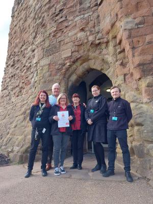 Tamworth Castle gets VisitEngland accolade for Best Told Story!