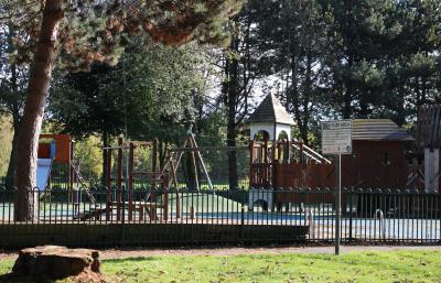 Photograph of the Castle Grounds play area