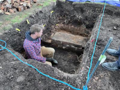 Community Dig Tamworth Castle 