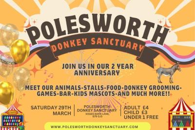 Polesworth Donkey Sanctuary  2 year celebration 