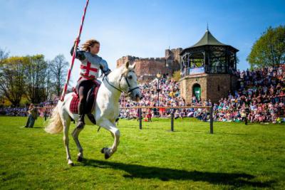 Countdown is on to this year’s medieval-themed St George’s Day fun