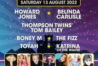 The very best of the 80s is coming to the Castle Grounds 