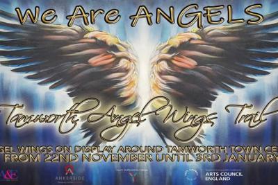 Angel Wings Christmas Festive Trail Tamworth 