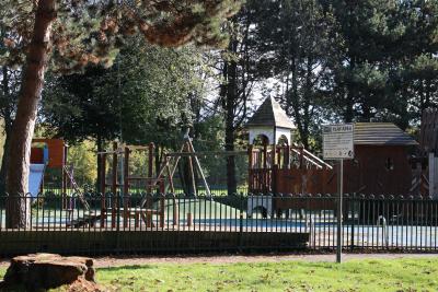 Photograph of the Castle Grounds play area
