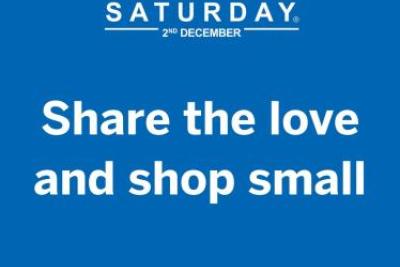 Share the love and shop small