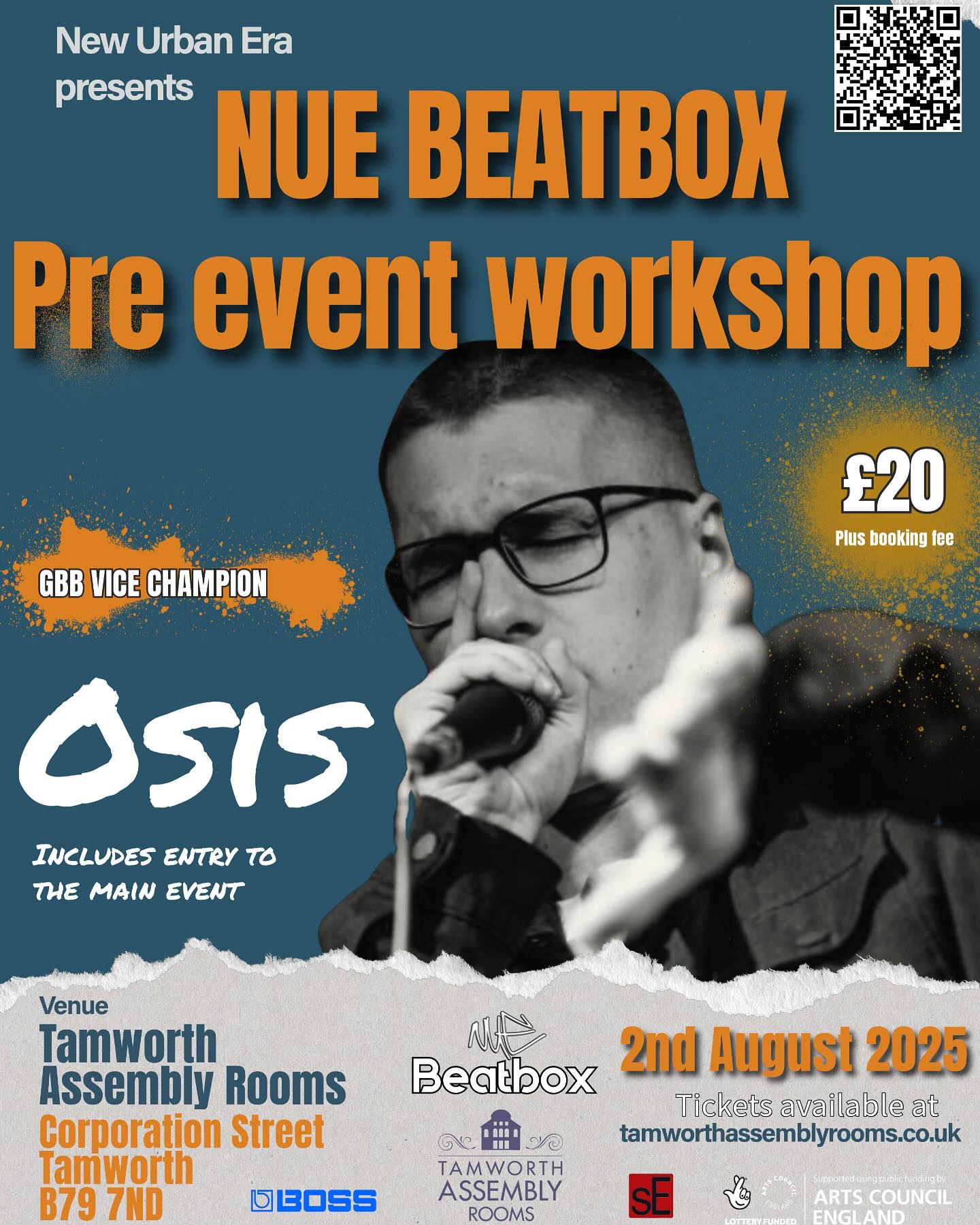 New Urban Era pre beatbox event poster