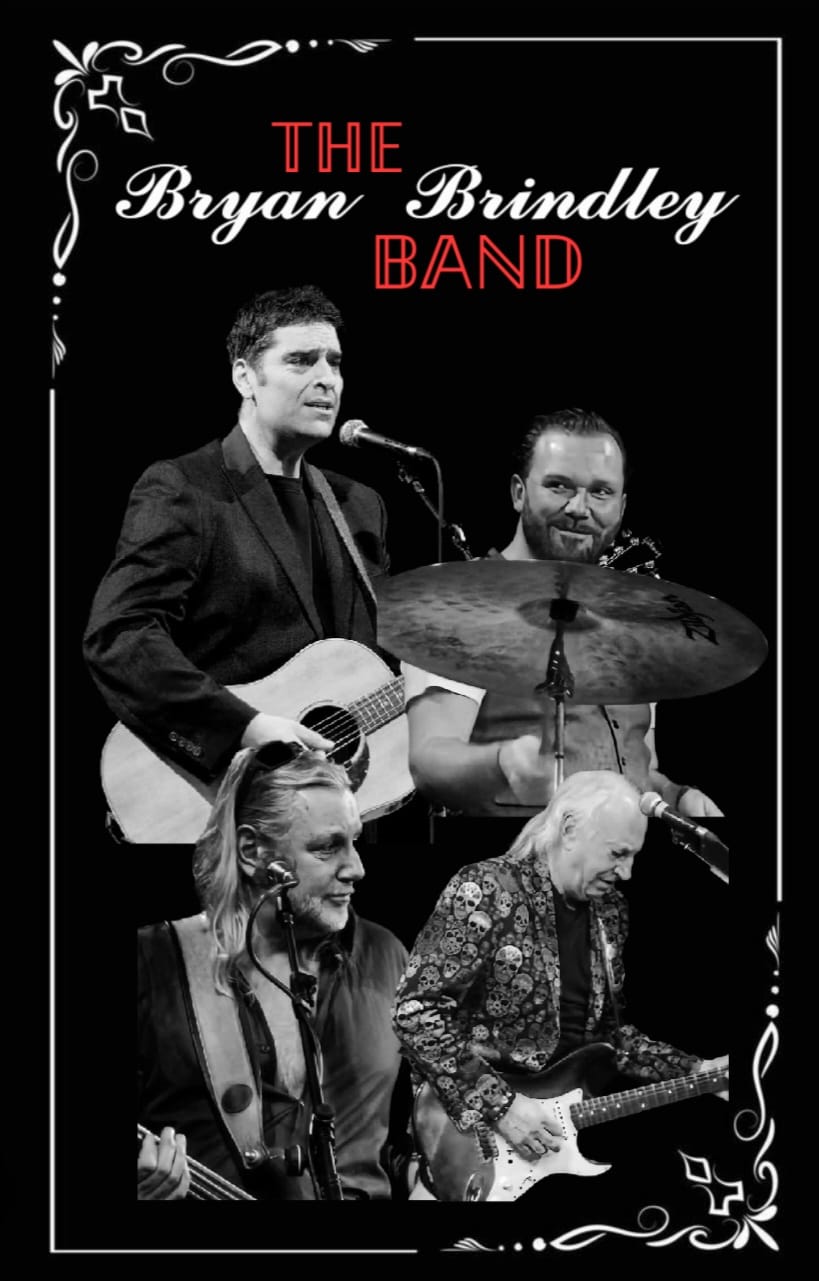 Bryan Brindley and the band poster