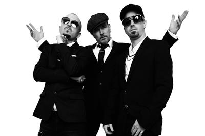 East 17 band in black and white
