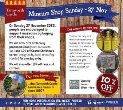 Museum Shop Day Tamworth Castle 