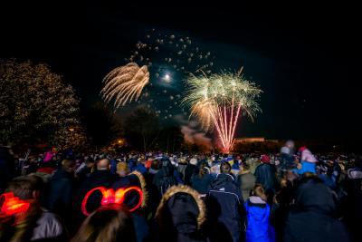 fireworks in Tamworth