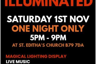 St Editha's Illuminated Tamworth 