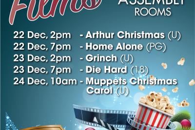 Festive films 2025 poster 
