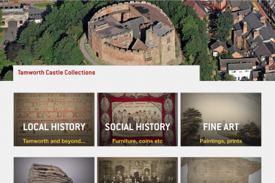 Tamworth castle Collections Website 